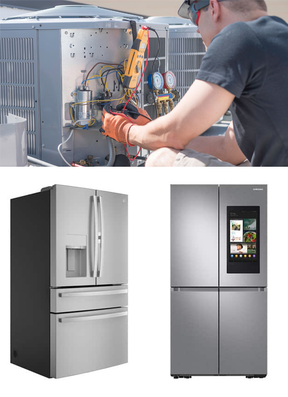 Capacitor-use-in-ac-refrigerator